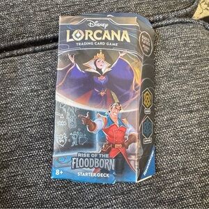Disney Lorcana Trading Card Game Starter Deck-Rise of the Floodborn